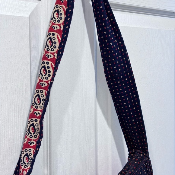 Tribe Azure Women's Handcrafted Multi-Color Handbag Tote Bead Bells Accents EUC - Picture 7 of 10